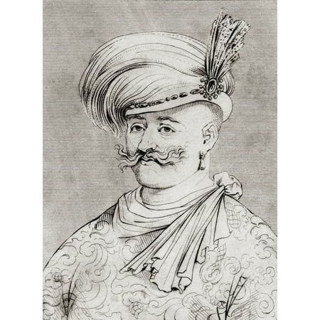 Pic Of I Shah Abbas The Great Aka Shah Abbas I Of Persia 1571 Canvas Art - Ken Welsh Design Pics (12 x 17) ()