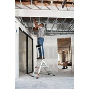 Little Giant Jumbo Step 4-Step Aluminum Type 1AA Step Stool