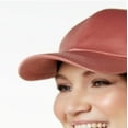 thumbnail image 3 of Collection Women's Satin Baseball Cap Pink Size Regular, 3 of 3