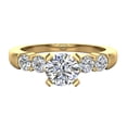 thumbnail image 3 of Diamond Engagement Ring For Women Shoulder Accent Diamonds 1.25 Carat 14K Gold (F,VS1), 3 of 5
