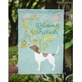 thumbnail image 3 of Carolines Treasures BB7598GF Welcome Friends Pointer Flag - Garden Size, 3 of 3