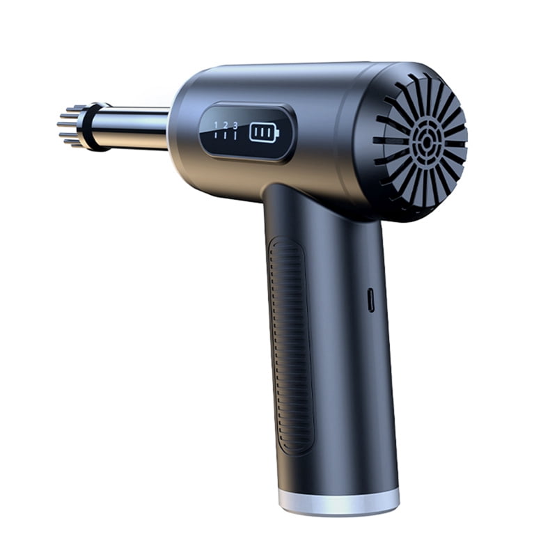Air Duster Vacuum Cleaner 50000RPM 3 Gear Cordless Handheld Cleaner for Car Home Computer, Blow Vacuum 2 in 1