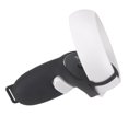 thumbnail image 4 of VR Handle Cover Silicone VR Glass Cover Cover Silicone Half Controller Accessory Replacement for Oculus Quest 2, Black, 4 of 9