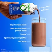 Orgain 30g Protein Shake, Dairy Based, Chocolate Fudge 11oz, 12ct