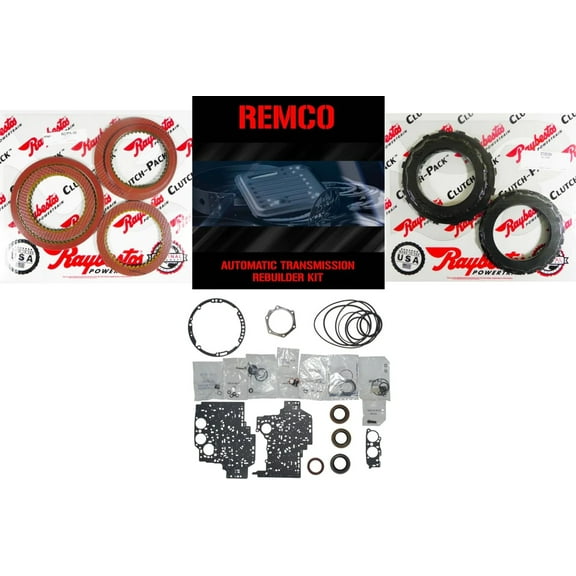 4l80e (97-up) transmission rebuilt kit master overhault kit stage-1 RAY.BESTOS red clutches and kolene steels Automatic transmission