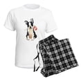 thumbnail image 4 of CafePress - Boston Terrier Rose Women's Light Pajamas - Women's Short Sleeve Print T-Shirt and Pants Light Cotton Pajama Set, 4 of 7