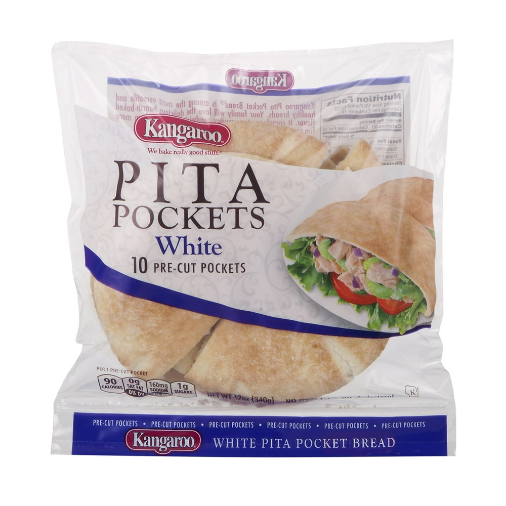 Kangaroo Kangaroo Pita Pockets 10 ea