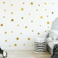 thumbnail image 1 of Pegatinas de pared navideñas, calcomanías de pared de estrellas navideñas para sala de estar, dormitorio, guardería, habitación de niños, adornos navideños para el hogar JAMW Sencillez, 1 of 5