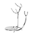 thumbnail image 3 of Soporte para cuenco de jabón y brocha de afeitar manual Nikou con cuchilla de afeitar de metal galvanizado, 3 of 15