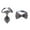 British gray, variant on Necvior 2PCS New Year Cat Costume Collar Cat Party Wear Breakaway Bowknot Collar Photoshoots Props Neck Tie Pet Accessories