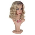 thumbnail image 2 of Teissuly Wig Gradient Short Curly Hair High Temperature Silk Gradient Color Wig, 2 of 9