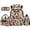 Camo Bow, variant on HUISEFOR Pink Camo Fish Kids Backpack Set 17 Inch Flap School Bag with Lunch Bag, Pencil Case and Water Bottle Holder Lightweight for Preschool Elementary Bookbag Set
