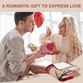 thumbnail image 2 of Gifts for Girlfriend Blanket, Birthday Gifts for Girlfriend from Boyfriend, Anniversary Romantic Gift for Her, Valentines Day Gifts for Girlfriend, Best Gifts for Girlfriends Women (50"x60"), 2 of 6