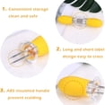 thumbnail image 5 of JIAYUEZHAO 8-Pack Silicone Handle Screw-in Corn Holders, 5 of 8
