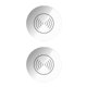 thumbnail image 4 of Moyic Qi inalámbrico Reemplazo de escritorio para iPhoneX / XS / XR S9 Dispositivo de carga de oficina de muebles integrados blanco 2piezas, 4 of 6