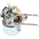 thumbnail image 3 of NUEVO carburador apto para Briggs & Stratton 497586 499059 498170 Motores Cortadora de cés Abanopi Carburador, 3 of 7