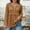 Camel&18#0819k, variant on White Women's Boho Tops Raw Hem V Neck Button Gauze Long Sleeve Shirts Women Frayed Fringe Patchwork Loose Vintage Fall Winter Dressy Tunic Tops for Women