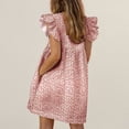thumbnail image 3 of FcBaudy Robe à Manches Courtes Col en V, Robes d'Été pour Femmes, Robes pour Femmes Robe d'Été Élégante Col Poche Manches Courtes Midi Robe Femme, 3 of 5