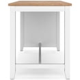 thumbnail image 6 of Signature Design by Ashley Gesthaven Counter Height Dining Table with Butcher Block Top, White, 6 of 9