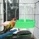 thumbnail image 2 of EeaseMX Jaula multifunción para pájaros con comedero y baño para pájaros, con agujero cubierto para pájaros pequeños, canarios, periquitos y loros (jaula con comedero y baño)., 2 of 7