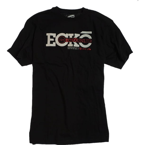 Ecko Unltd. Camiseta con gráfico de trazador de alcance para hombre, negra, XXL