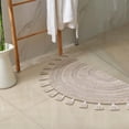thumbnail image 2 of Alfombra de baño Savi Home de algodón en media luna 56 x 91 cm beige, 2 of 5