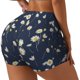 thumbnail image 1 of Fotbe Daisies Flowers Shorts Sin Costuras – Shorts Deportivos de Cintura Alta para Mujer, Elásticos para Gimnasio, Yoga, Running o Ciclismo-Large, 1 of 8
