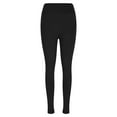 thumbnail image 7 of UAMVSH Leggings for Women Fleece Lined High Waisted Thermal Winter Yoga Pants for Workout Running with Pockets, 7 of 7