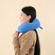 thumbnail image 4 of Almohadas para Dormir Memoria Espuma Cuello Almohada Viaje Almohada Plano Oficina de Coches Apoyo Al Cuello en Forma de U Ergonomía Descanso Del Sueño Cómodo, 4 of 6