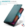 thumbnail image 4 of CaseMe Funda de Cuero For Samsung Galaxy A20/A30 con Bloqueo RFID, para Samsung Galaxy A12, Funda para Mujer y Hombres, Tarjetero con Cierre Magnético, Funda Tipo Folio For Samsung Galaxy A20/A30, 4 of 11