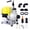 Yellow#2, variant on 38CC 4-Stroke Gasoline Water Pump 1.5Inch Portable Gas-Powered Water Transfer Pump Commercial Engine Water Pump for Flood Landscaping or Gardening Irrigation 8500r/min,
