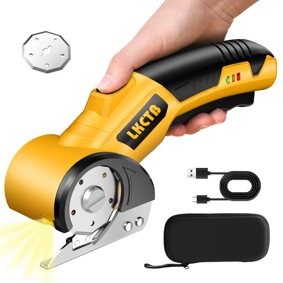 Cortador de cartón Electric Scissors LKCTB con luz LED de 2000 mAh