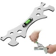 thumbnail image 4 of 1 Pcs Shower Head Wrench, Universal Screw Openings Stainless Steel Self Leveling Multifunction Shower Wrench Tool for Taps, Angle Valves, Hoses, Shower Pipes, 4 of 8