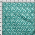 thumbnail image 4 of oneOone Velvet Turquoise Blue Fabric Tropical Sewing Material Print Fabric By The Yard 58 Inch Wide, 4 of 5