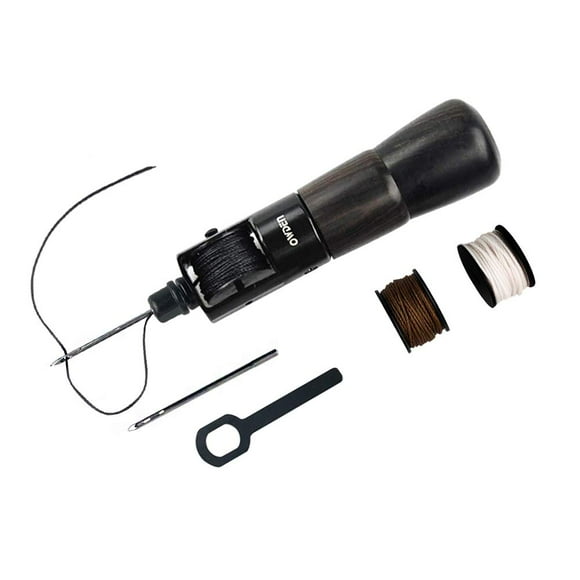 Punzón para coser Leathercraft OWDEN Professional con 3 hilos