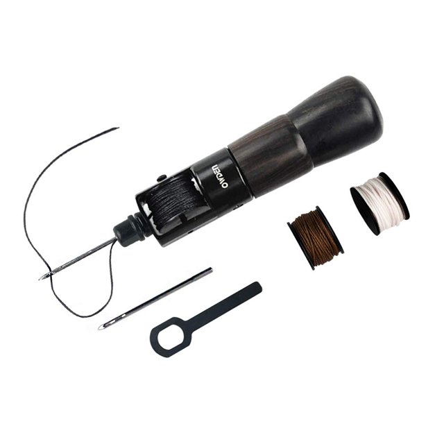 Punzón para coser Leathercraft OWDEN Professional con 3 hilos