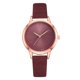 thumbnail image 1 of Reloj de pulsera XR3365 con diamantes de imitación, reloj de color sólido de moda noble (rojo clarete), 1 of 3