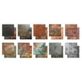 thumbnail image 2 of Craft Consortium Double-Sided Paper Pad 6"X6" 40/Pkg-Metal Textures, 20 Designs - CPAD005B, 2 of 4
