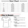 thumbnail image 3 of ICHUANYI Clearance Plus Size Women Short Sleeve Printed Tops Tee T-Shirt Blouse(Blue, XXL) ICHUANYI WER2023081117423, 3 of 3
