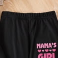 thumbnail image 6 of Karoyedx Summer Outfits for Kids Girls Girl's 2 Piece Summer Outfits Short Sleeve Ruched Basic Tess and Cargo Pants Sets Trendy Black Size,3-4 Years, 6 of 7