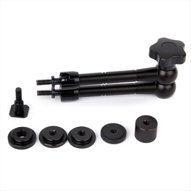 Brazo Articulado Ajustable para Cámara de 11 Pulgadas, Brazo Articulado con Potencia de Fricción para Monitor LCD SLR y Flash.