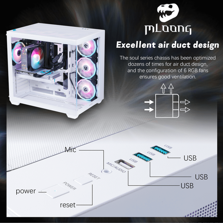 デスクトップPC RYZEN5 5500 Radeon RX 6600 16GB Gaming pc Ryzen 5