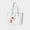 Light Blue, variant on Bear Bow All Over Print Large Commuter Tote Shoulder Bag, Plush Bear Charm Handbag for Women, Pink