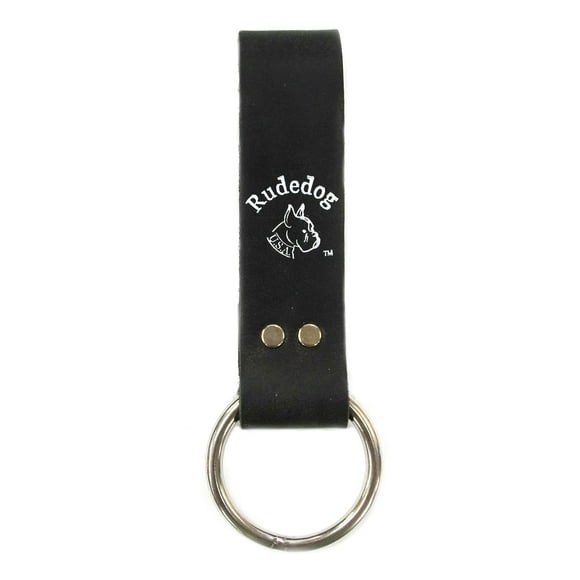 Spud Wrench Holder Ring – Premium Black Leather - Rudedog USA #3006