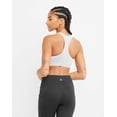 thumbnail image 2 of Champion WHITE Women's Racerback Compression Sports Bra, US X-Large, 2 of 2