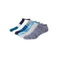 thumbnail image 3 of Hanes Originals Men's Moisture Wicking No Show Socks, 6-Pack, 3 of 7