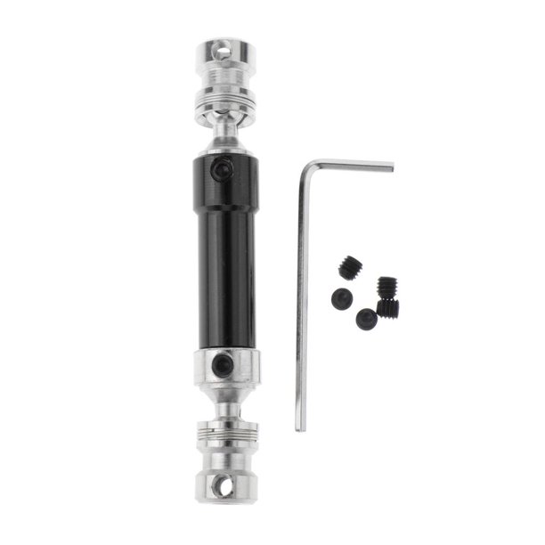 Articulaciones universales del Eje de transmisión universal para piezas de negro Sunnimix Eje impulsor universal
