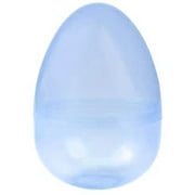 Jumbo 8-Inch Transparent Blue Glitter Easter Egg - The Perfect Size For Holding Toys, Candy Bars, And Stuffed Animals - Easy To Open, Tough To Break - Great As Party Favors And Easter Basket Stuffers