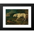 thumbnail image 2 of Anton Enzinger 18x14 Black Modern Framed Museum Art Print Titled - A Hunting Dog with a Pheasant, 2 of 5