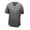 Dark Gray, variant on SSAAVKUY Men's Beach Shirts Fashion and Comfortable Cotton Comfy Solid Color Short Sleeve T-Shirt Shirts for Men Green M